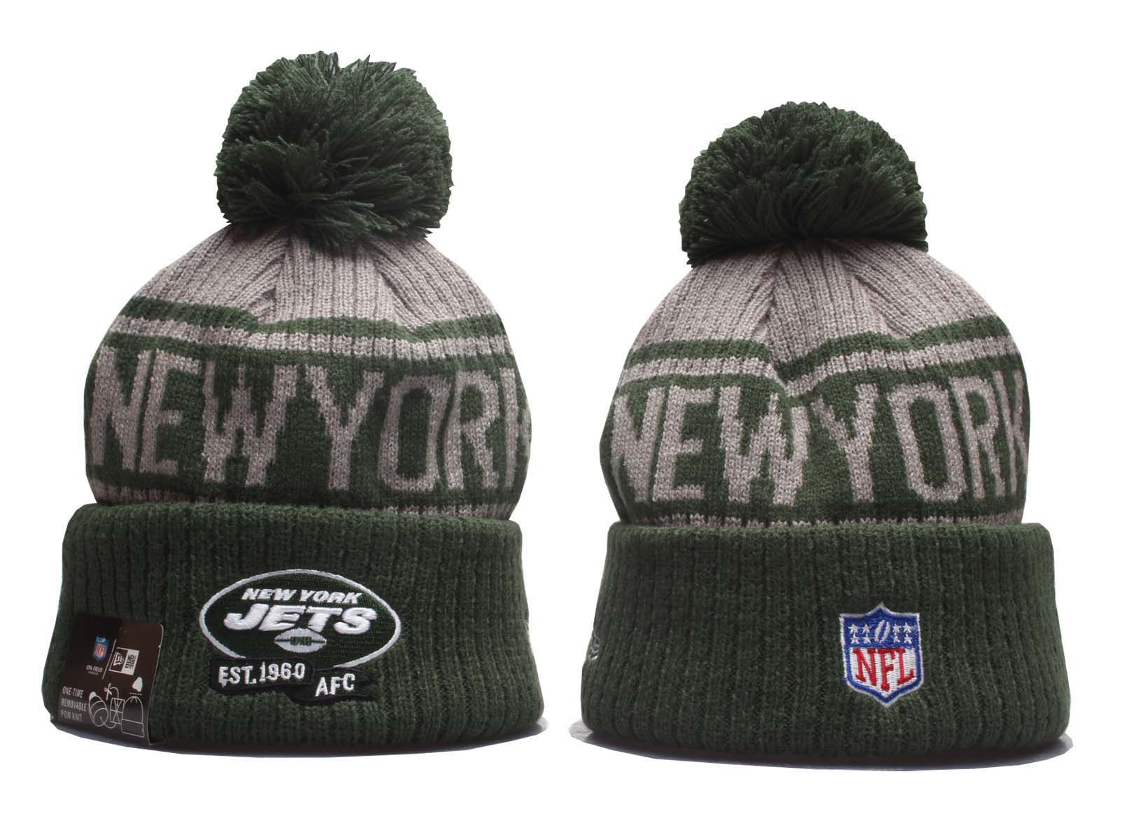 2023 NFL New York Jets beanies ypmy1->toronto maple leafs->NHL Jersey
